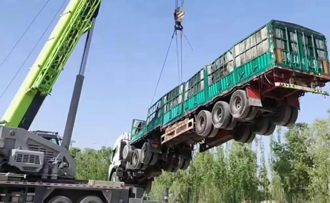 寒亭区道路脱困救援案例